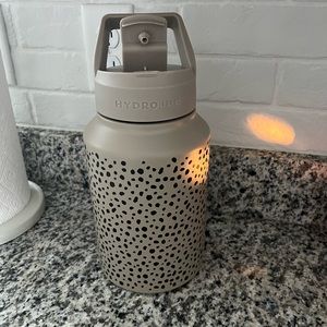 Hydrojug stainless steel leopard/cheetah print jug